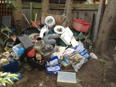 Loading items for flat clearance in Lewisham